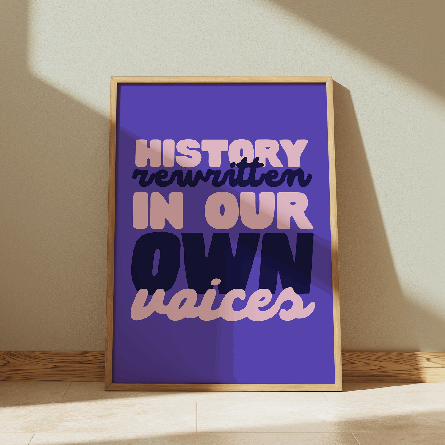 History Rewritten In Our Own Voices | Six: The Musical Print