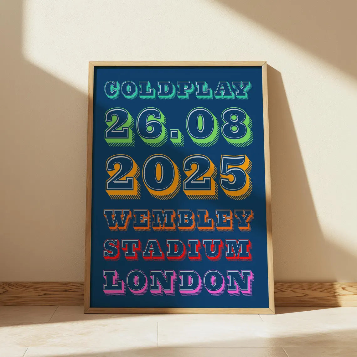 Coldplay | Wembley Stadium | London | 26th August 2025