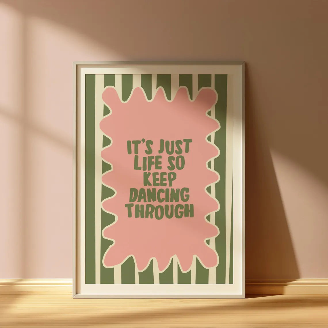 Wicked | It’s Just Life, So Keep Dancing Through Stripes Print