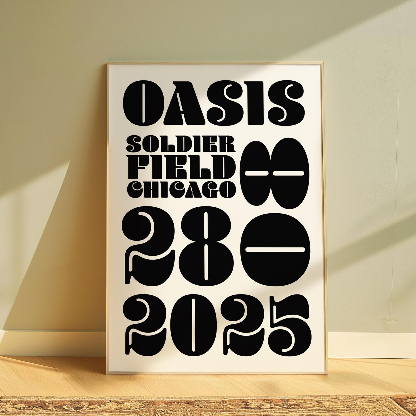 Oasis | Soldier Field | Chicago | 28th August 2025