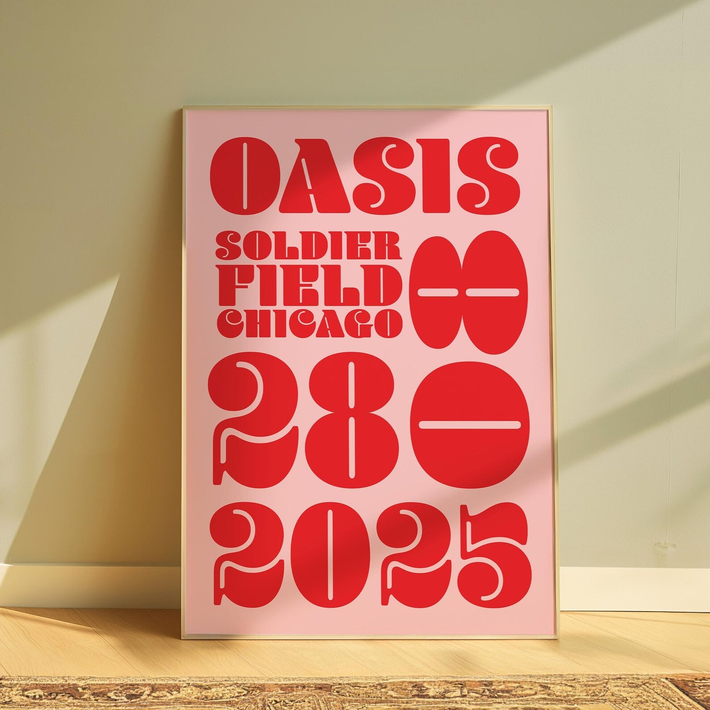 Oasis | Soldier Field | Chicago | 28th August 2025