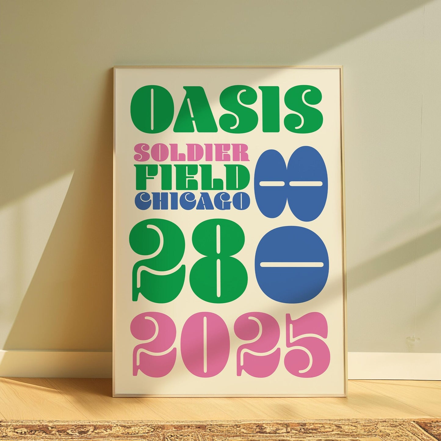 Oasis | Soldier Field | Chicago | 28th August 2025