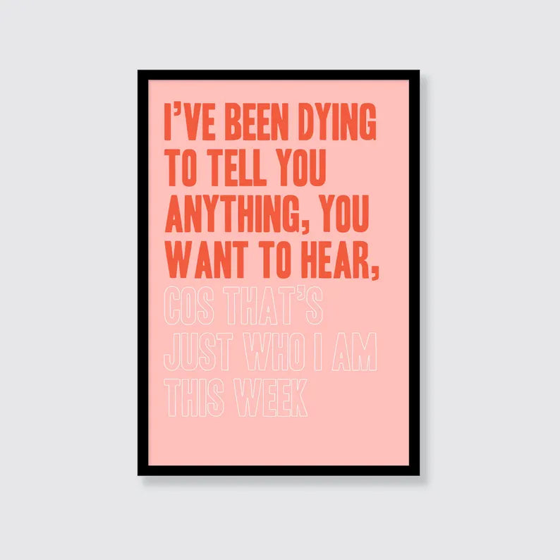 Fall Out Boy | Sugar, We’re Goin Down Print