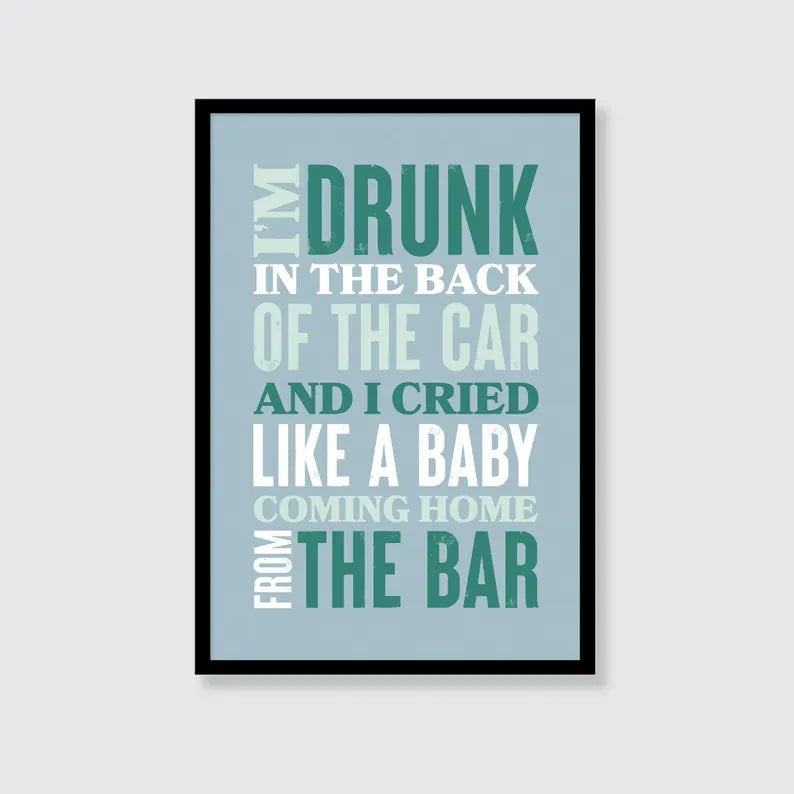 Taylor Swift | Cruel Summer Print