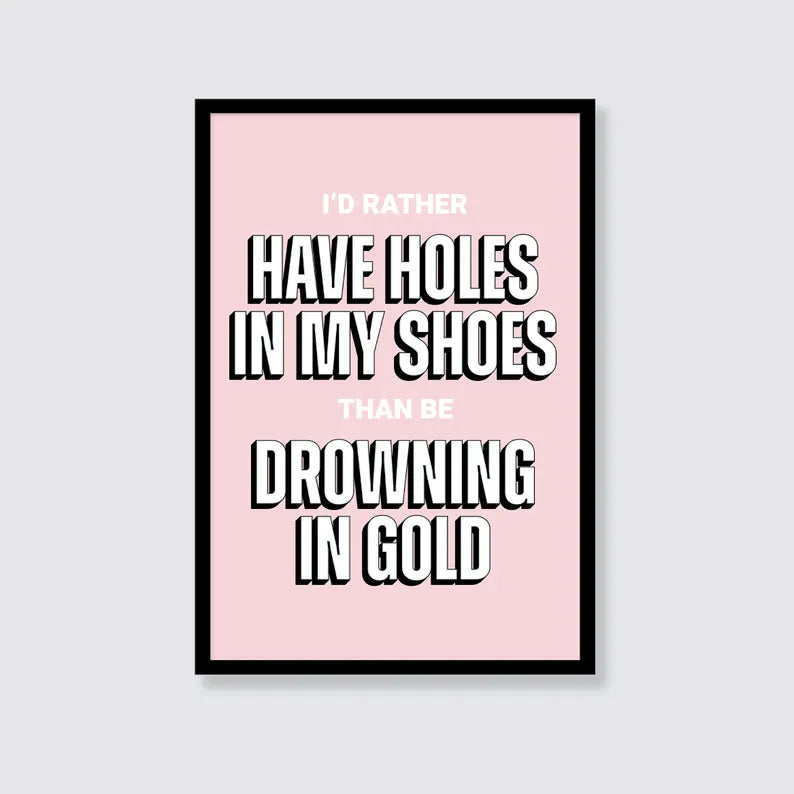 Gerry Cinnamon | Fortune Favours the Bold Print