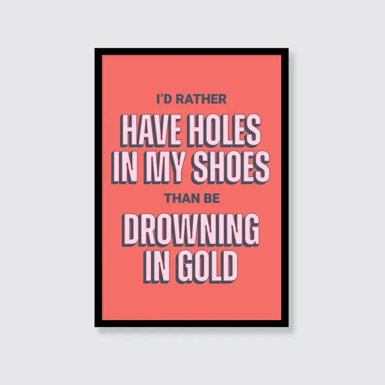 Gerry Cinnamon | Fortune Favours the Bold Print