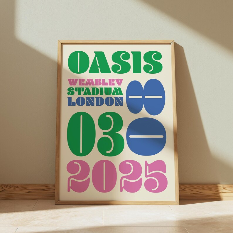 Oasis | Wembley Stadium | London | 3rd August 2025