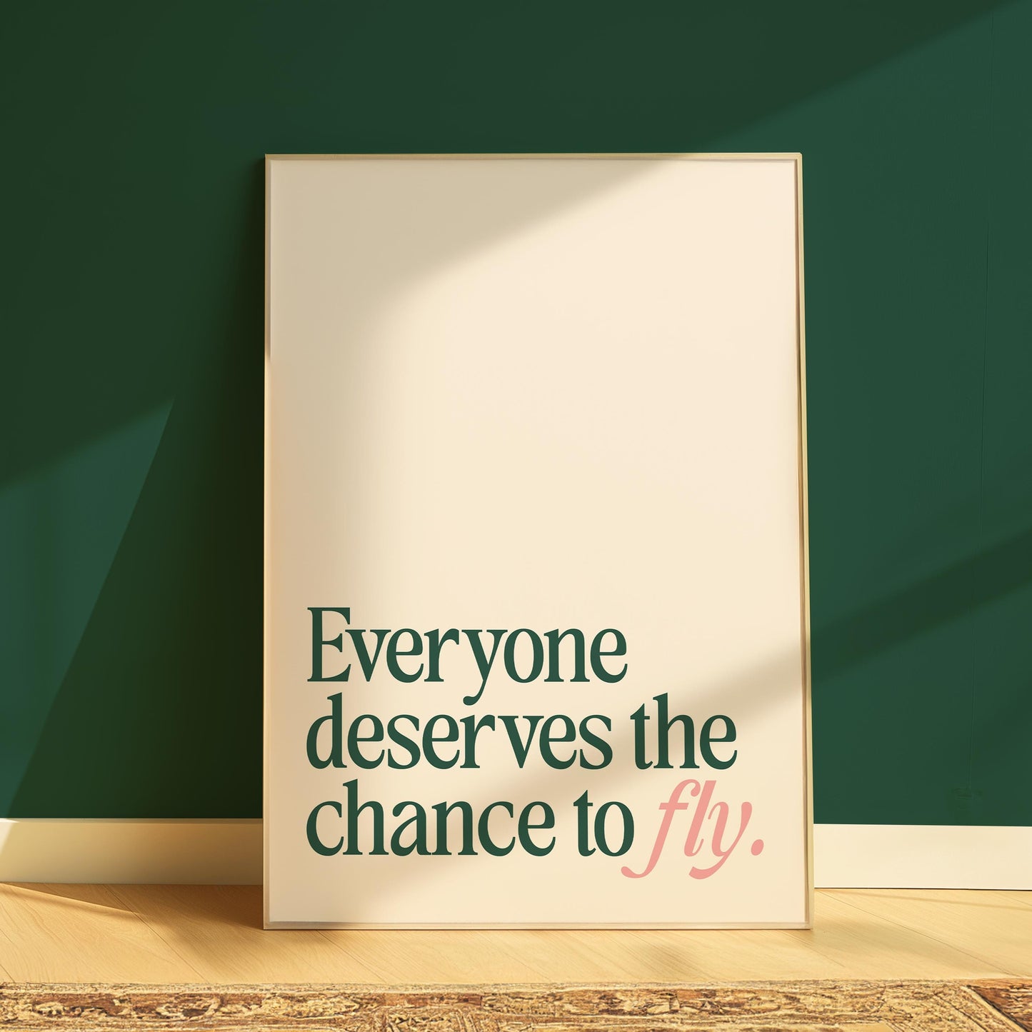 Wicked | Everyone Deserves The Chance To Fly Print