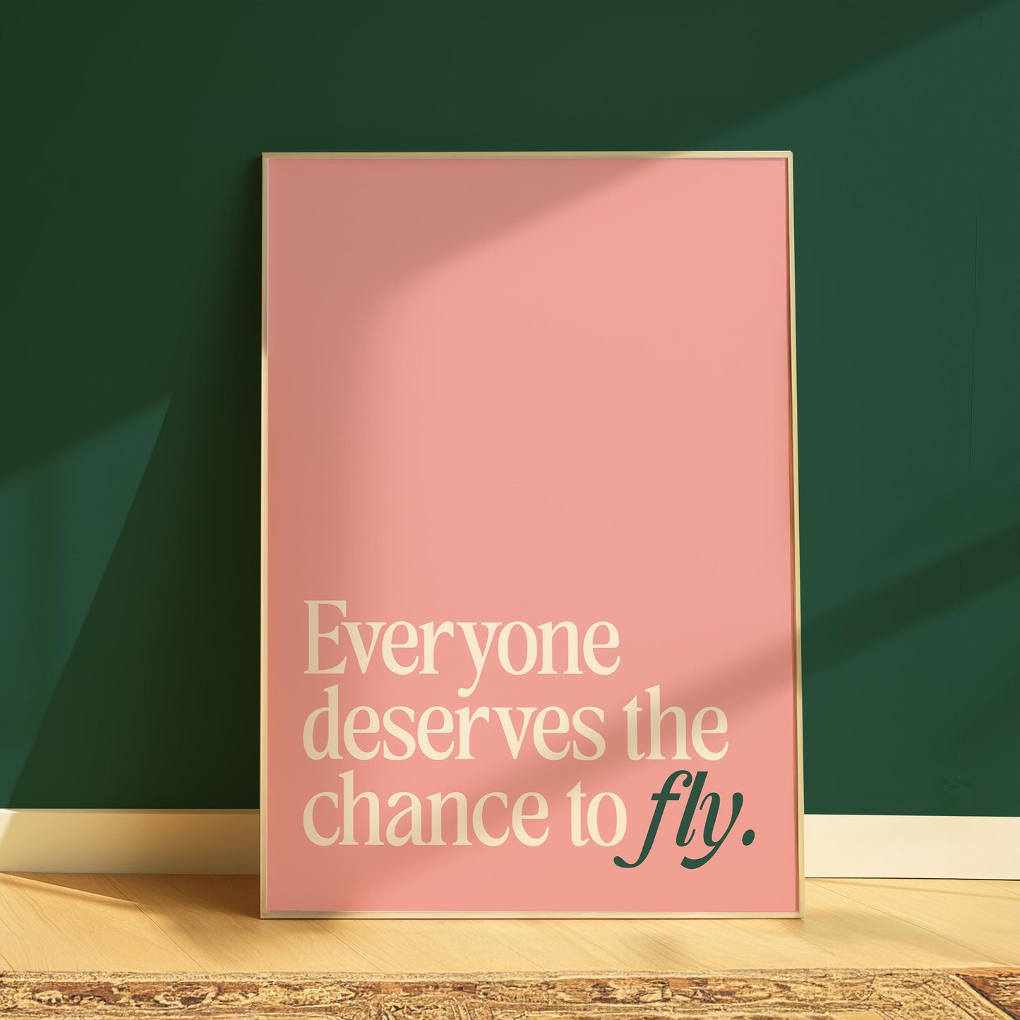 Wicked | Everyone Deserves The Chance To Fly Print