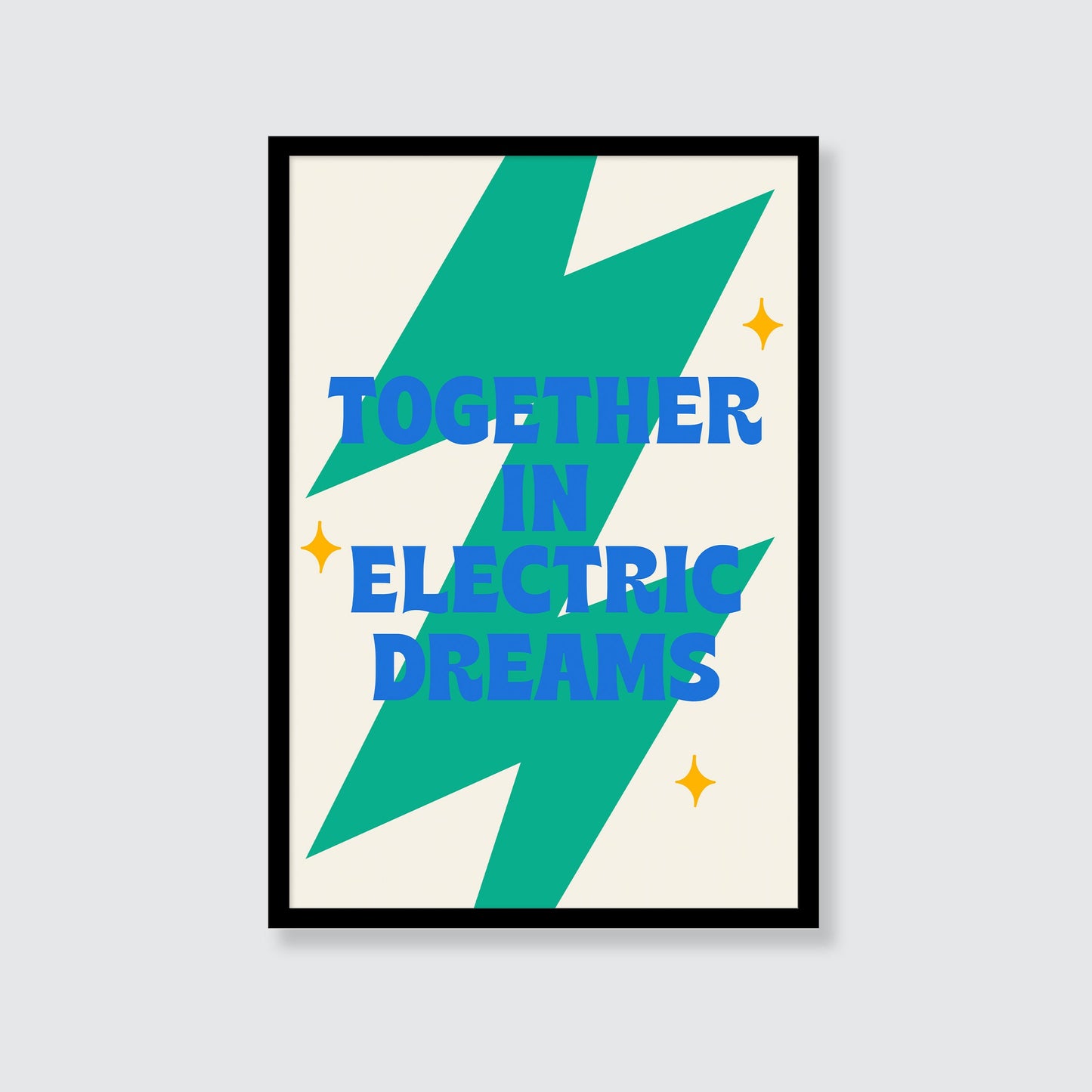 Giorgio Moroder and Philip Oakey | Together In Electric Dreams Print