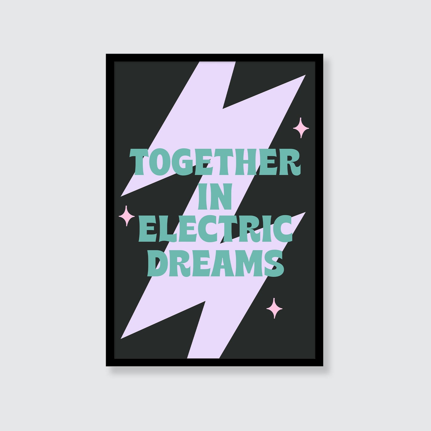 Giorgio Moroder and Philip Oakey | Together In Electric Dreams Print