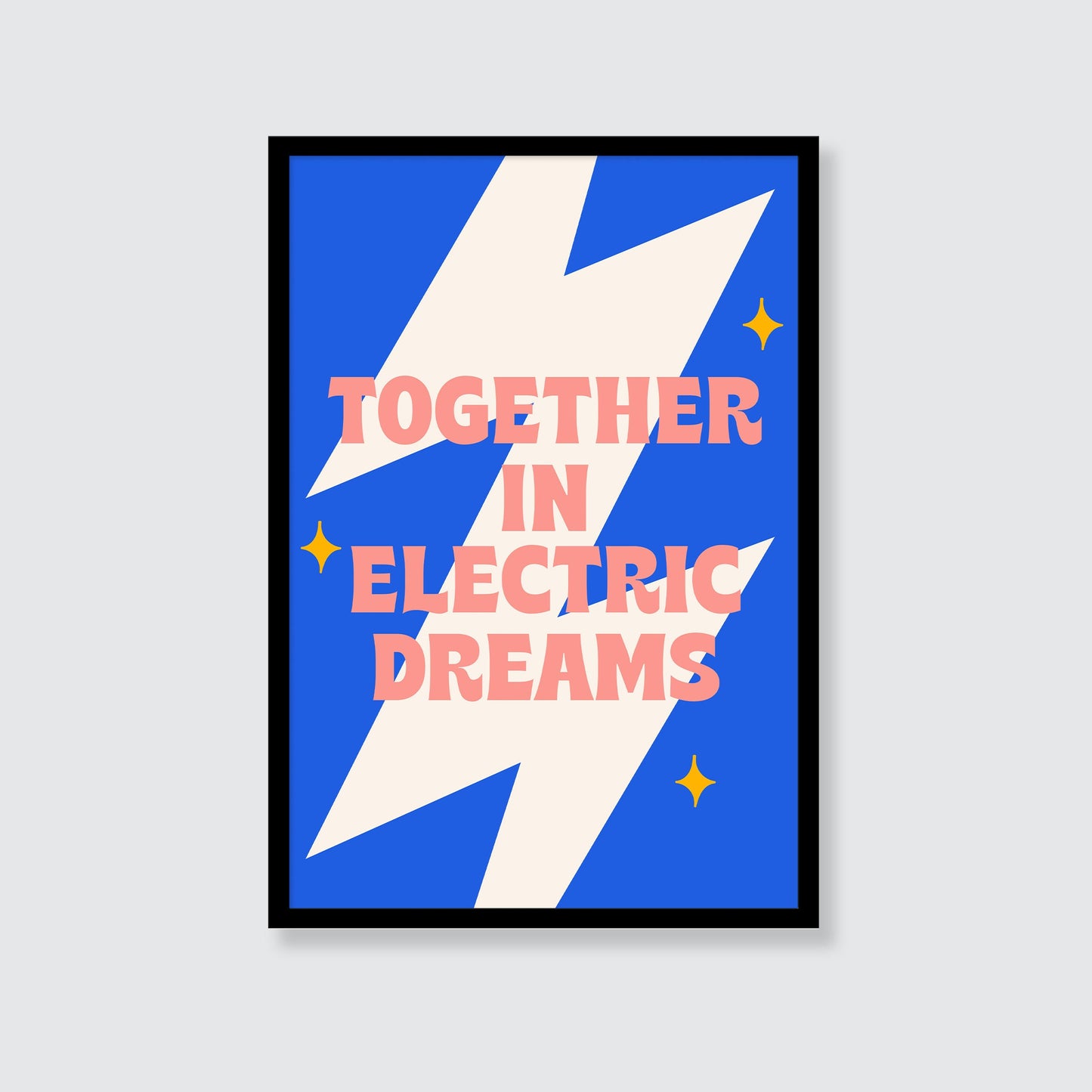 Giorgio Moroder and Philip Oakey | Together In Electric Dreams Print