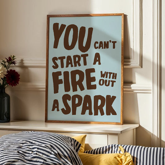 Bruce Springsteen | You Can't Start A Fire Without A Spark | Dancing In The Dark Print