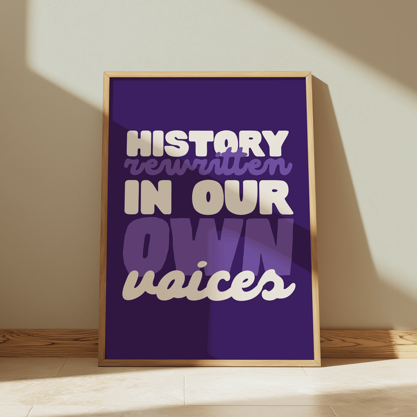 History Rewritten In Our Own Voices | Six: The Musical Print