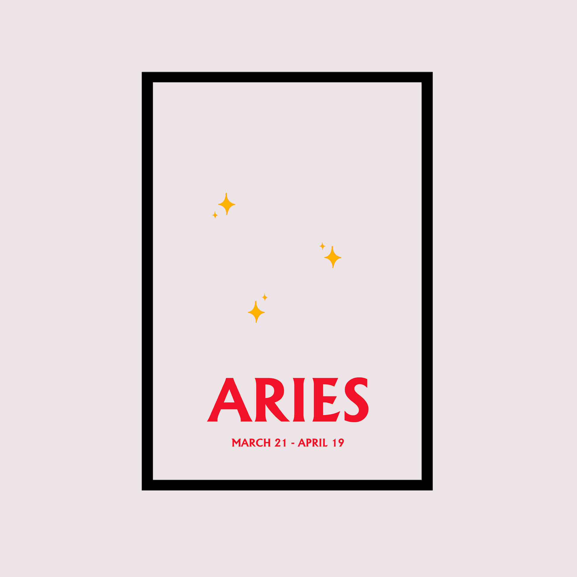 FREE A5 Star Sign Print