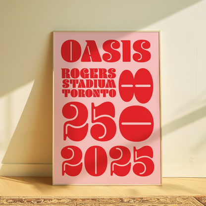 Oasis | Rogers Stadium | Toronto | 25th August 2025