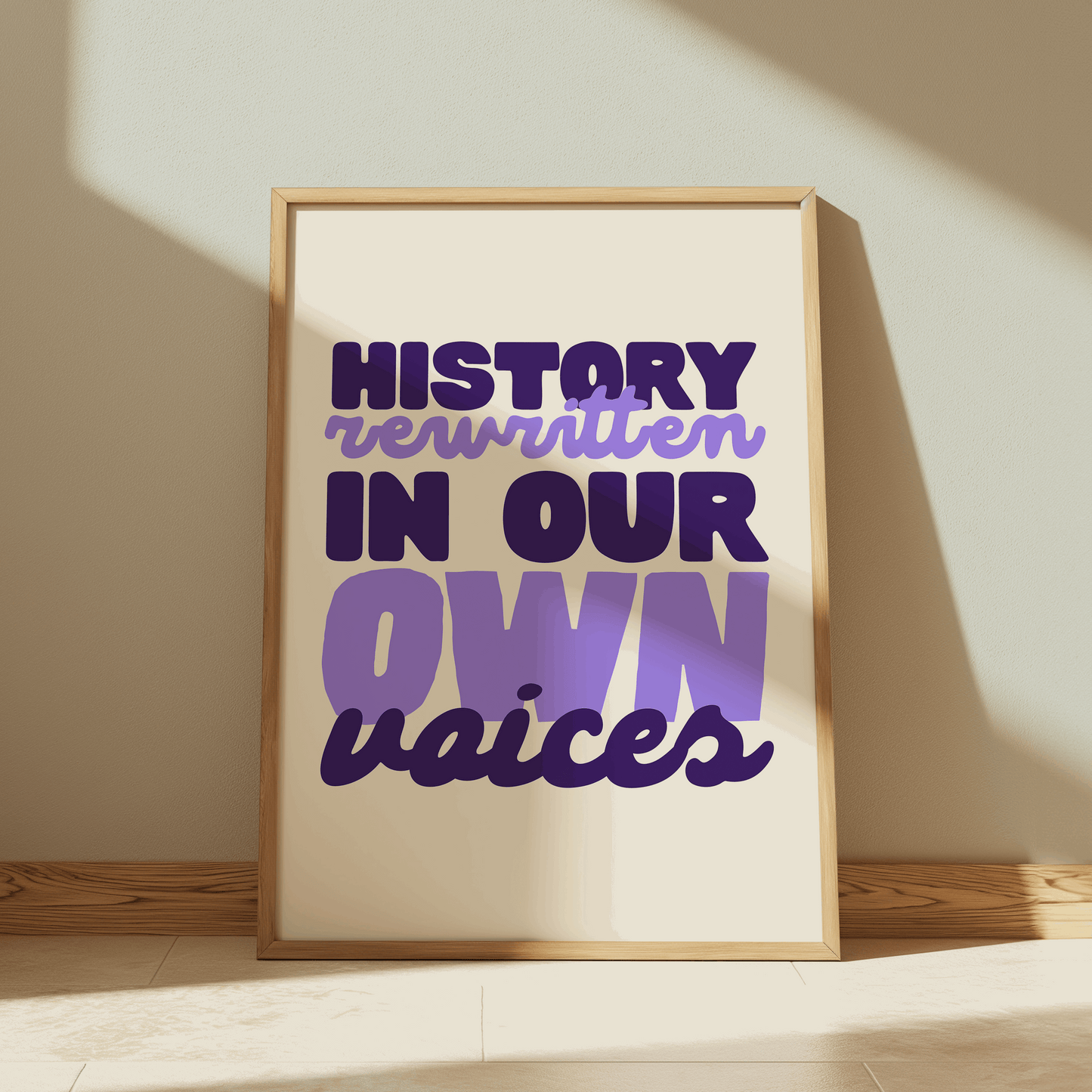 History Rewritten In Our Own Voices | Six: The Musical Print