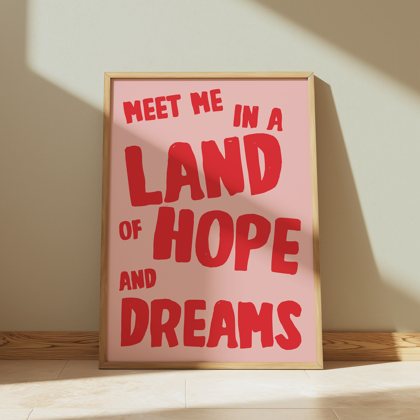 Bruce Springsteen | Land Of Hope And Dreams Print
