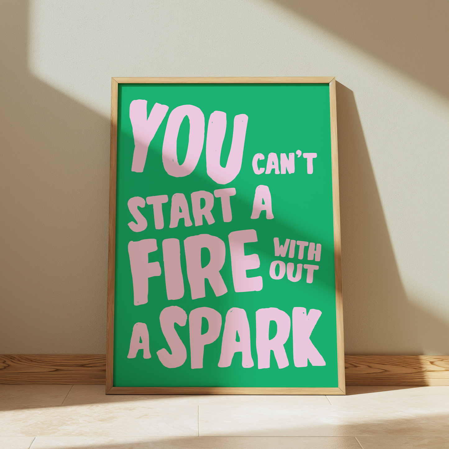 Bruce Springsteen | You Can't Start A Fire Without A Spark | Dancing In The Dark Print