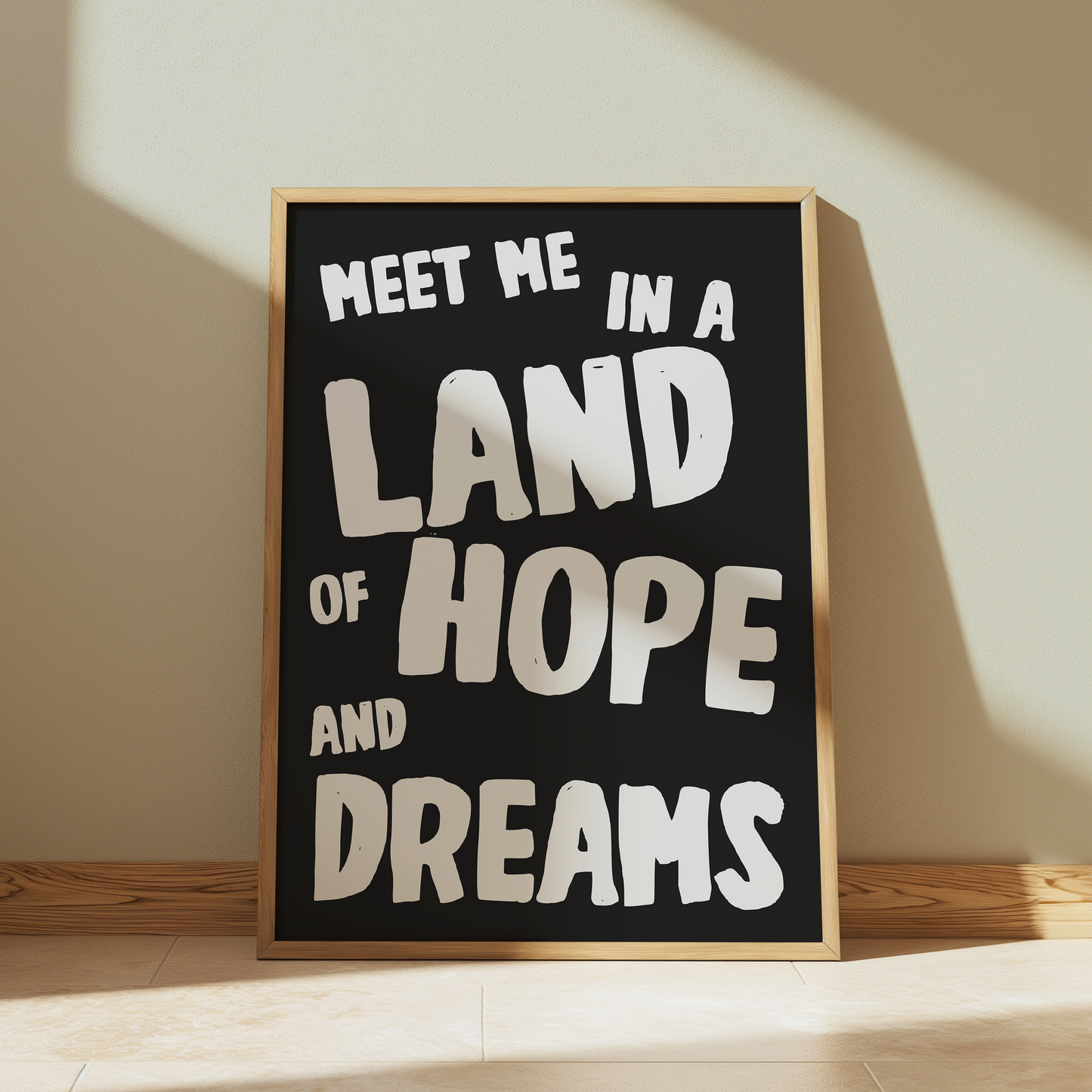 Bruce Springsteen | Land Of Hope And Dreams Print