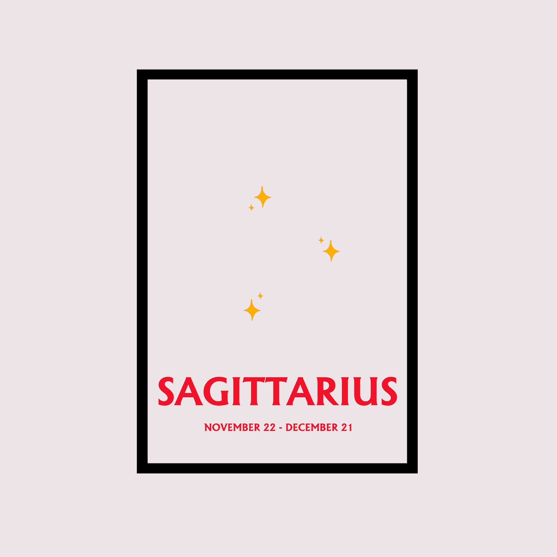 FREE A5 Star Sign Print