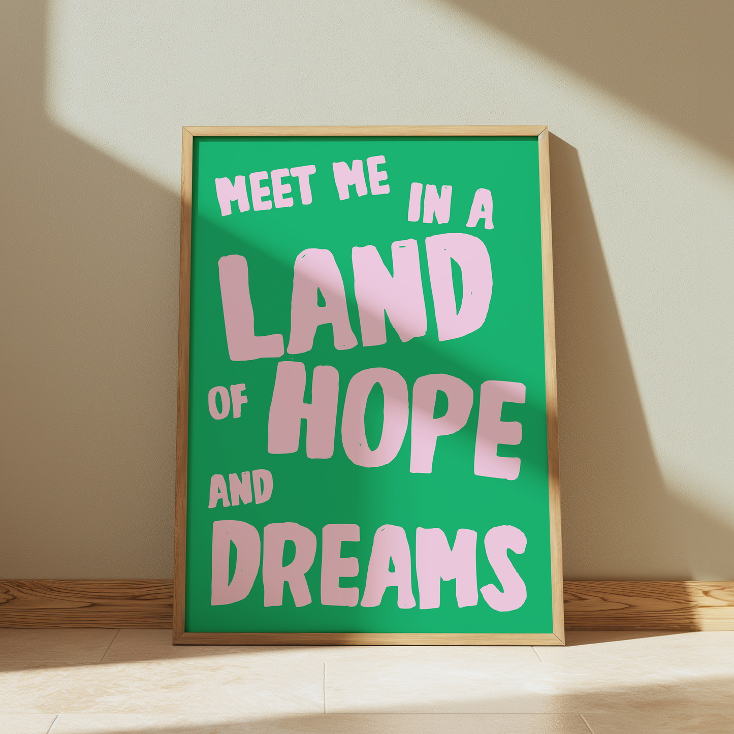 Bruce Springsteen | Land Of Hope And Dreams Print