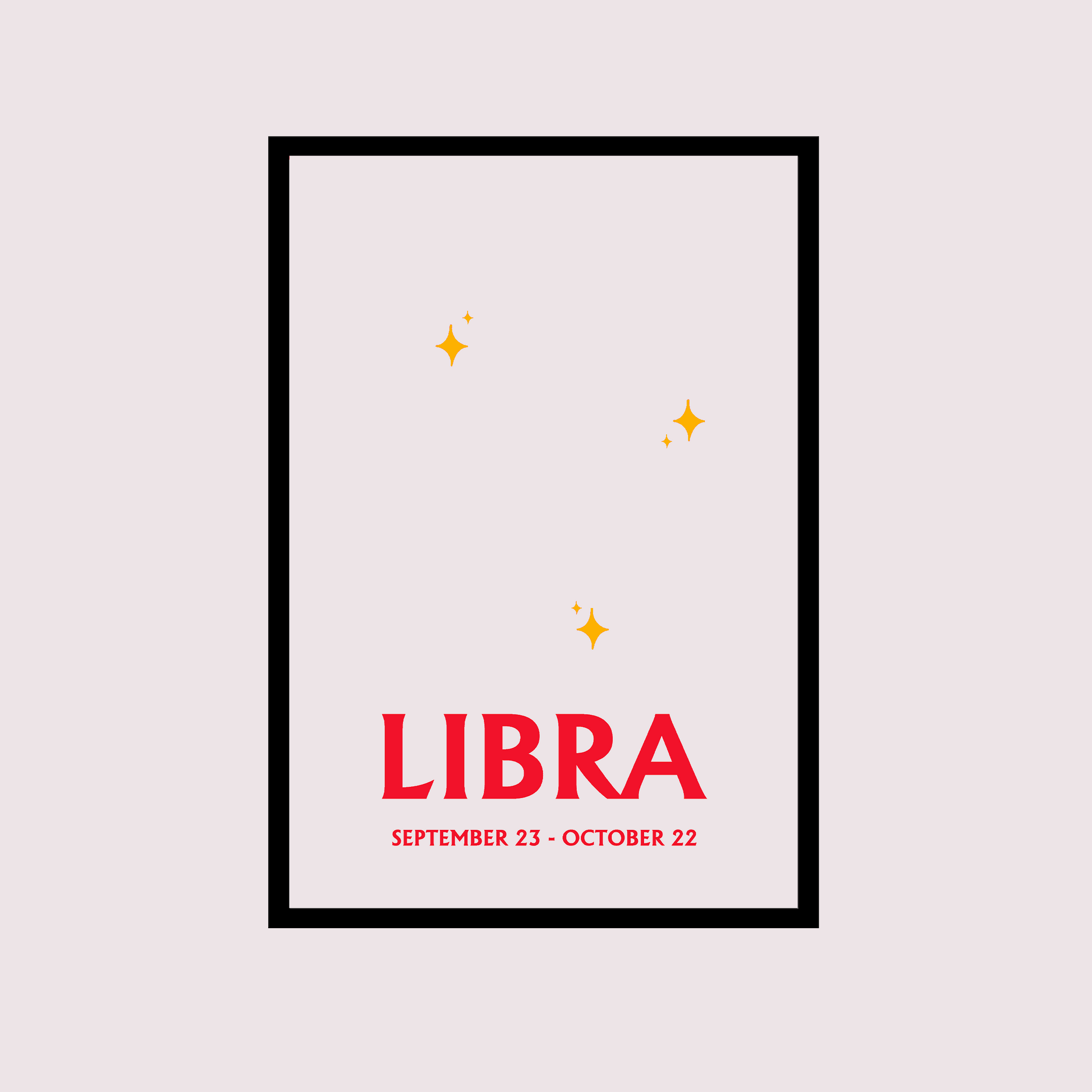 FREE A5 Star Sign Print