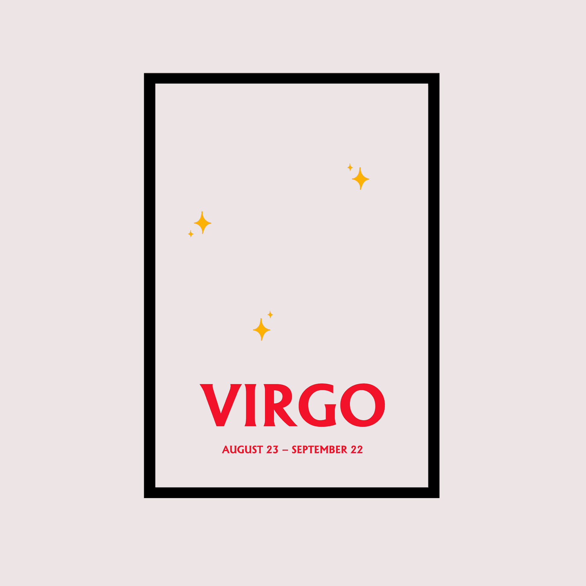 FREE A5 Star Sign Print