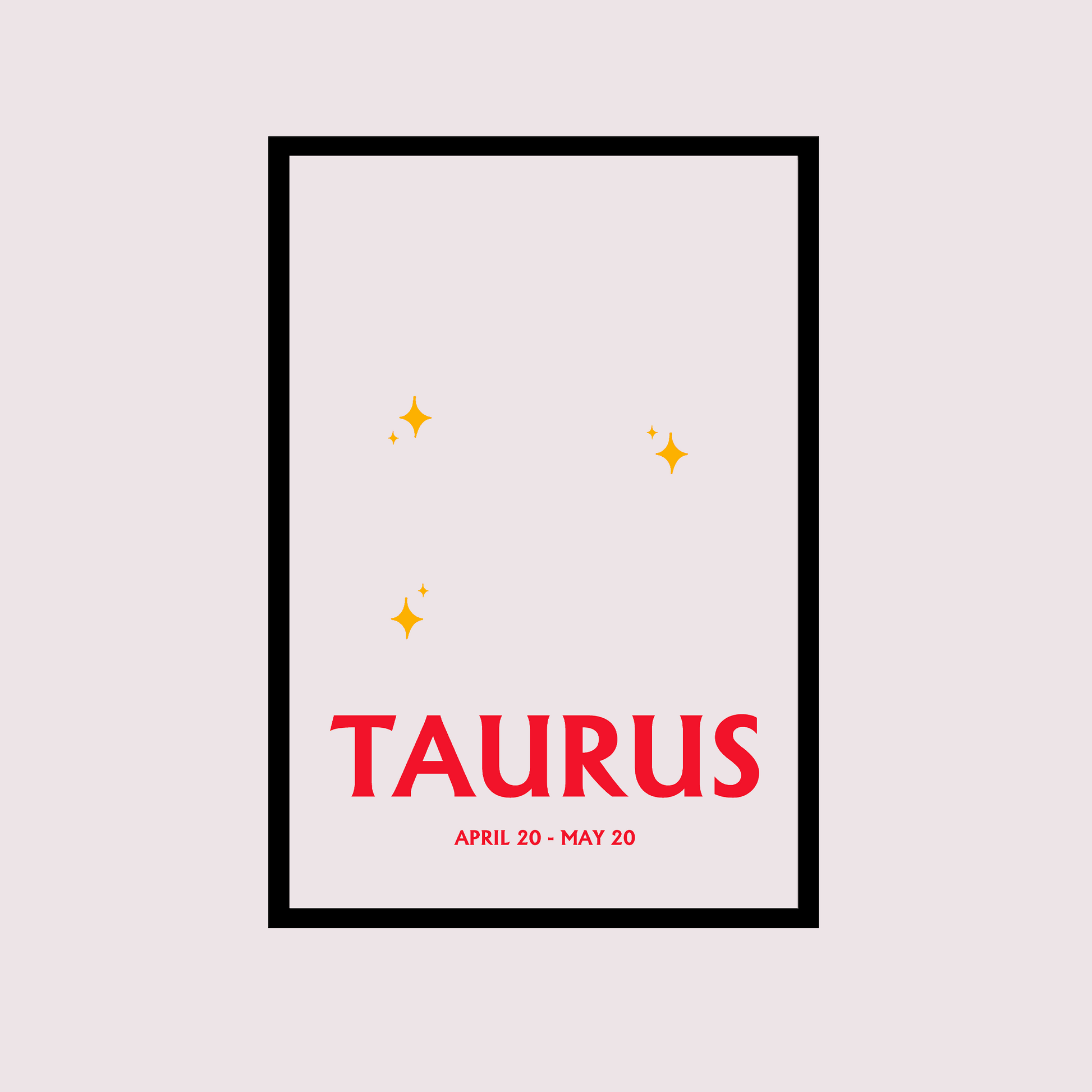 FREE A5 Star Sign Print