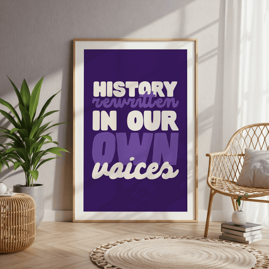 History Rewritten In Our Own Voices | Six: The Musical Print