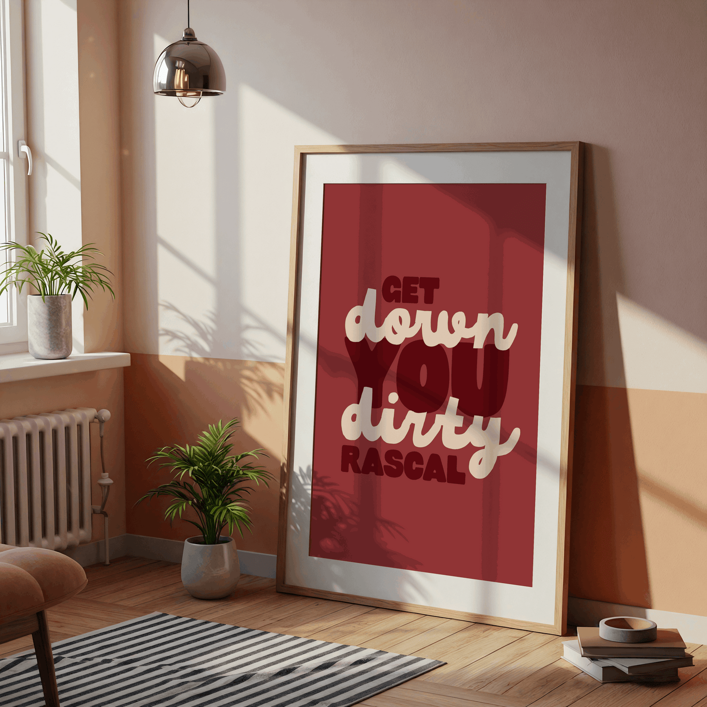 Get Down You Dirty Rascal | Six: The Musical Print