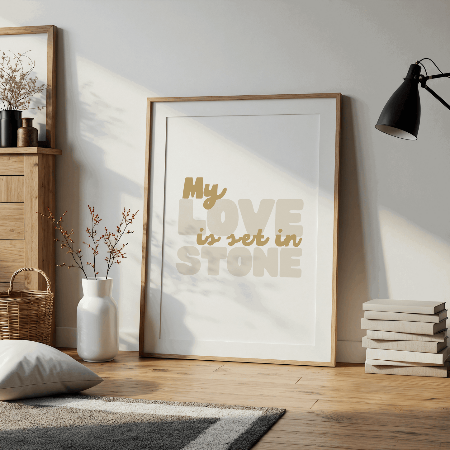 My Love Is Set In Stone | Six: The Musical Print