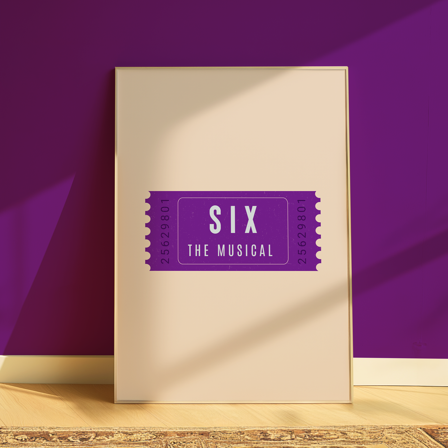 Six: The Musical Ticket Print