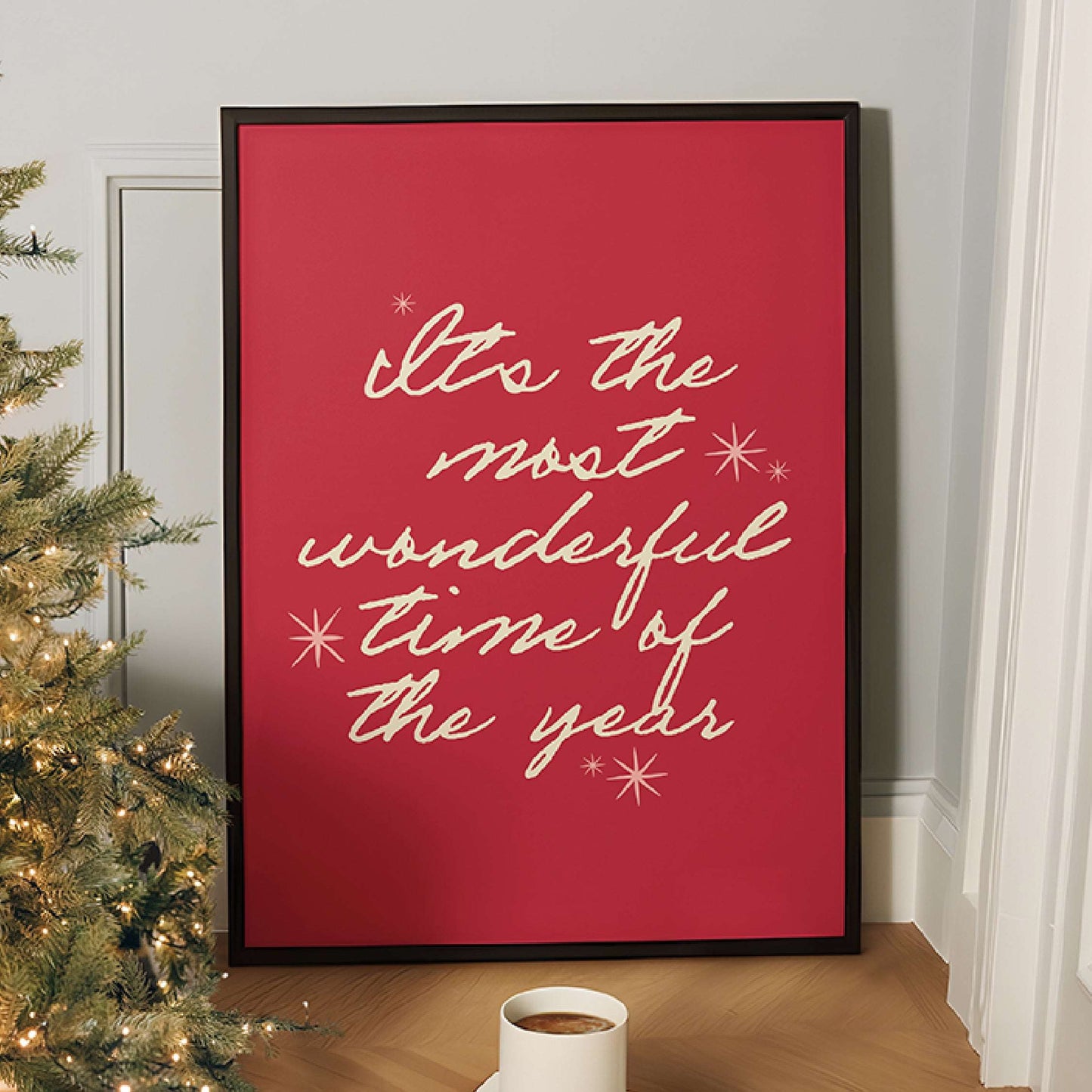 Christmas | It's The Most Wonderful Time Of The Year Print