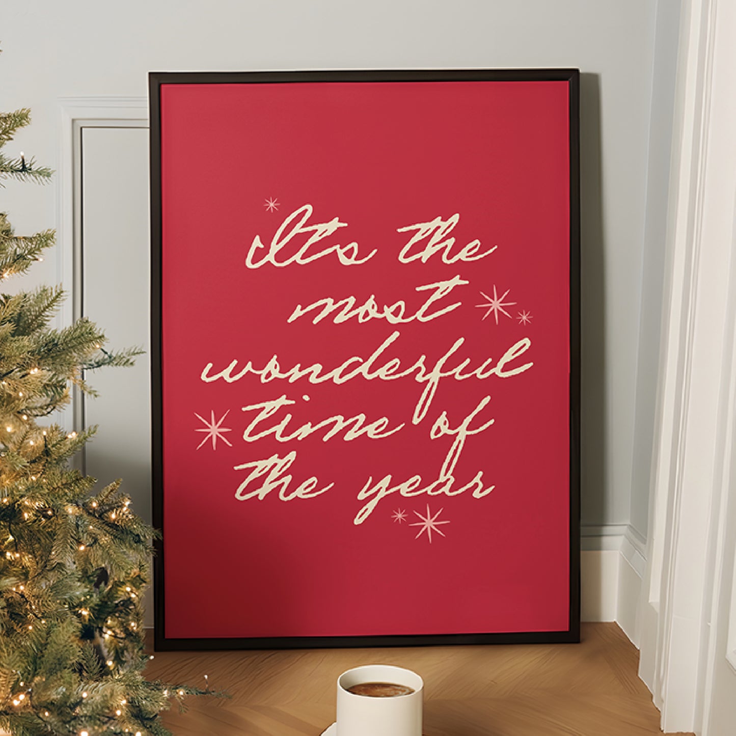Christmas | It's The Most Wonderful Time Of The Year Print