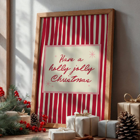 Christmas | Have A Holly Jolly Christmas Print