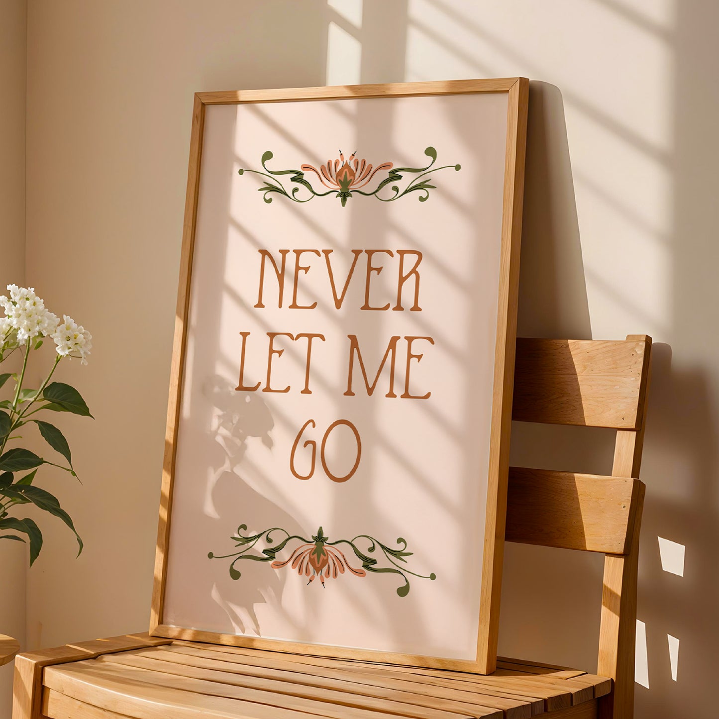 Never Let Me Go | Florence and The Machine Print