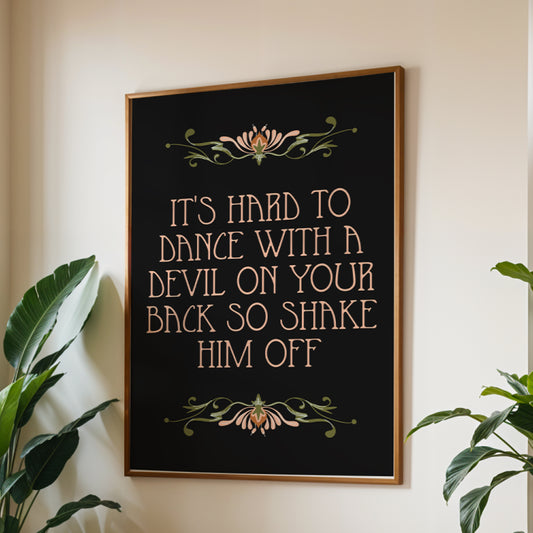 Shake It Out | Florence and The Machine Print