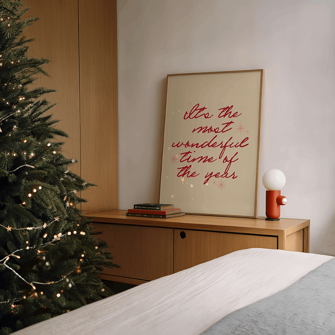 Christmas | It's The Most Wonderful Time Of The Year Print