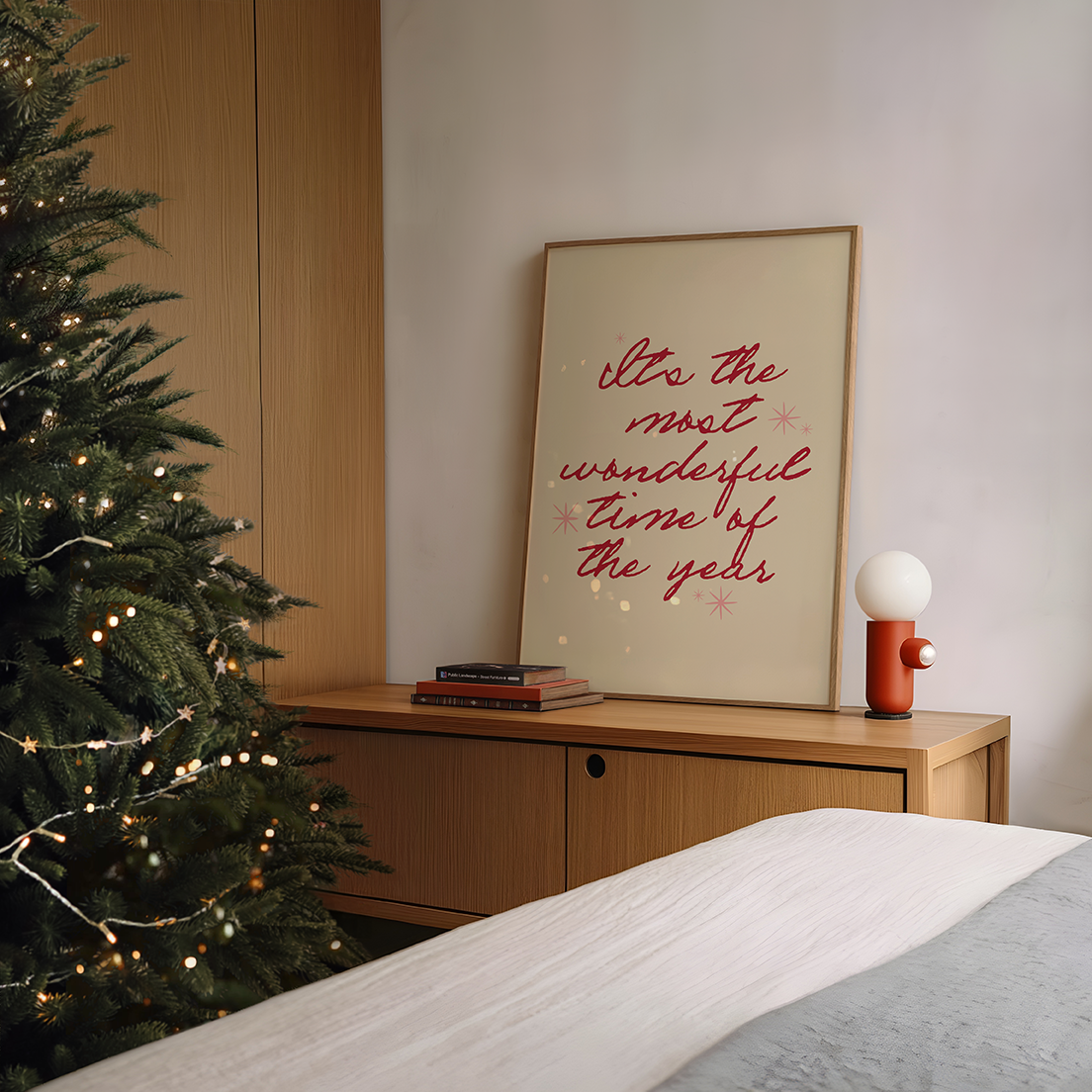 Christmas | It's The Most Wonderful Time Of The Year Print