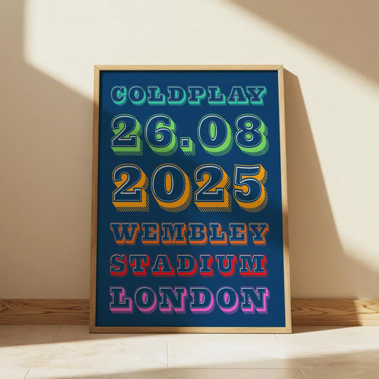 Coldplay | Wembley Stadium | London | 26th August 2025