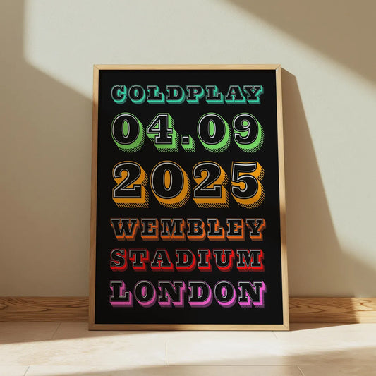 Coldplay | Wembley Stadium | London | 4th September 2025