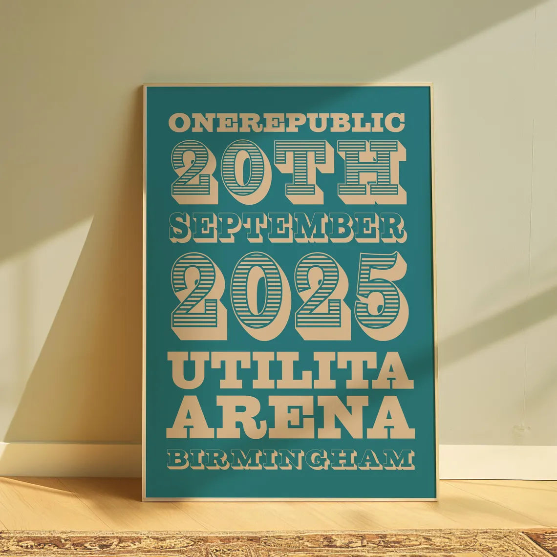 OneRepublic | Utilita Arena | Birmingham | 20th September 2025