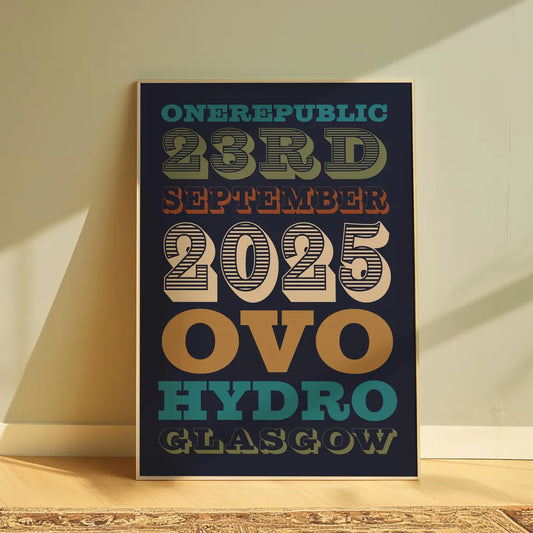OneRepublic | OVO Hydro | Glasgow | 23rd September 2025