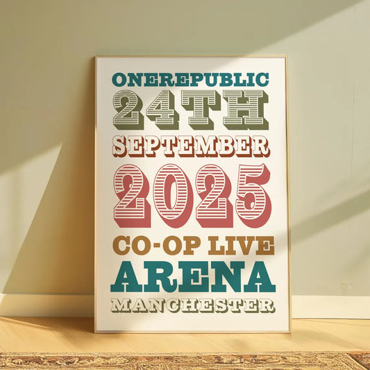 OneRepublic | Co-op Live | Manchester | 24th September 2025