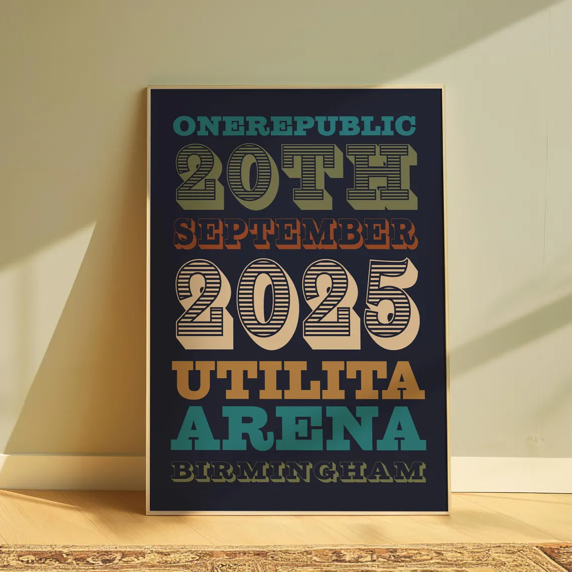 OneRepublic | Utilita Arena | Birmingham | 20th September 2025