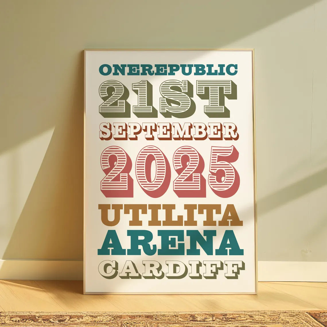OneRepublic | Utilita Arena | Cardiff | 21st September 2025