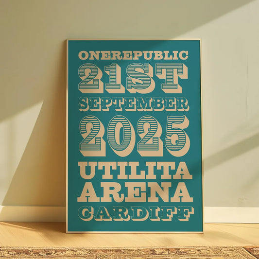 OneRepublic | Utilita Arena | Cardiff | 21st September 2025