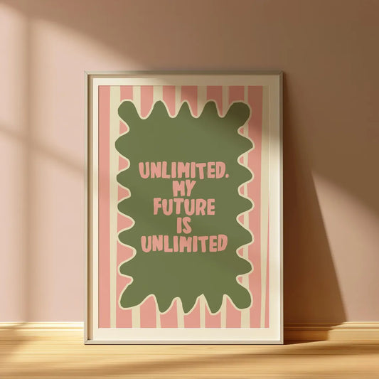 Wicked | Unlimited, My Future Is Unlimited Print
