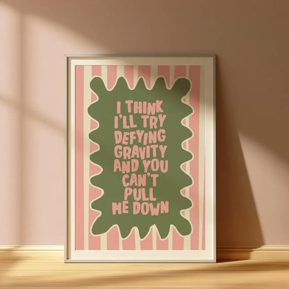 Wicked | Defying Gravity Stripe Print